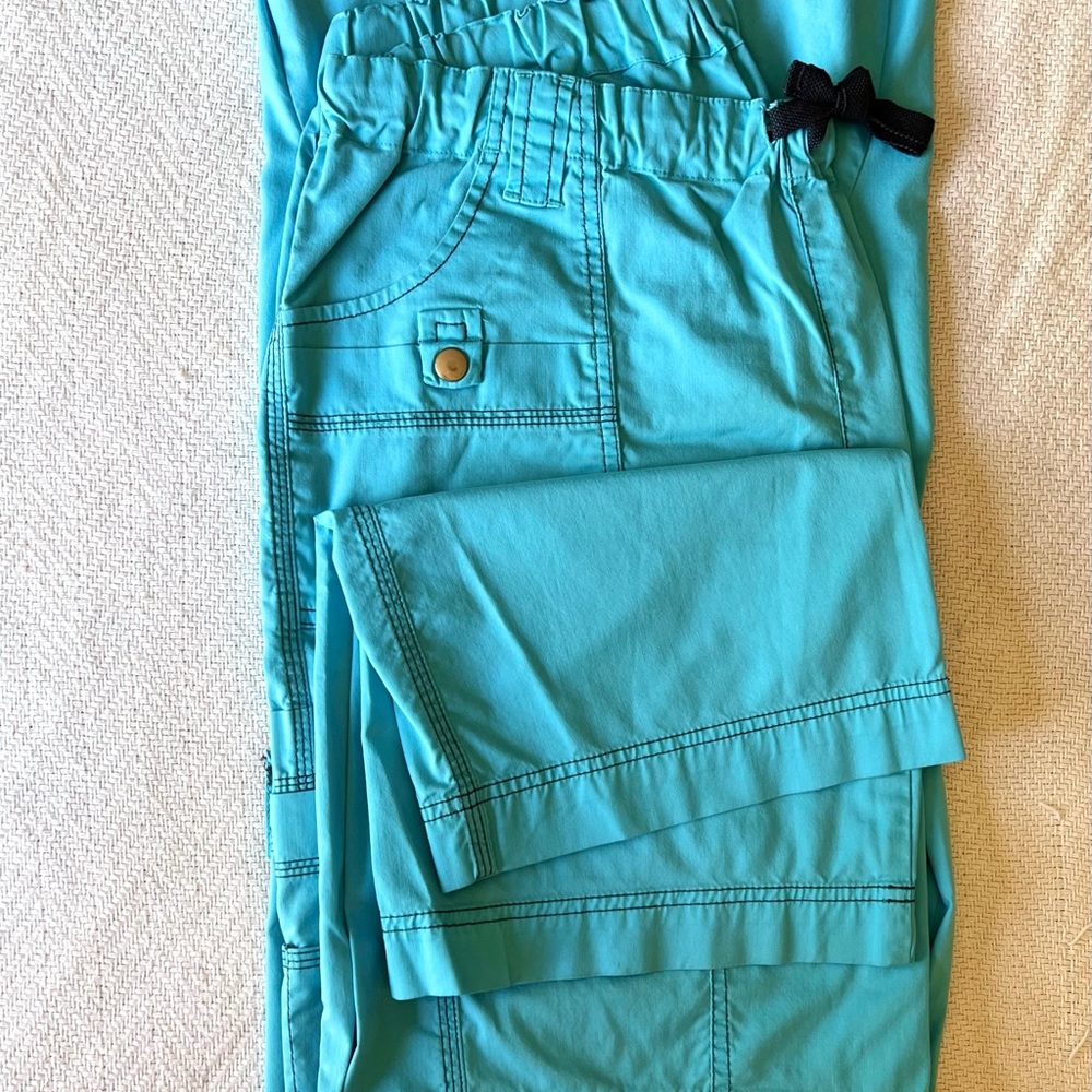Teal Medium Scrubs